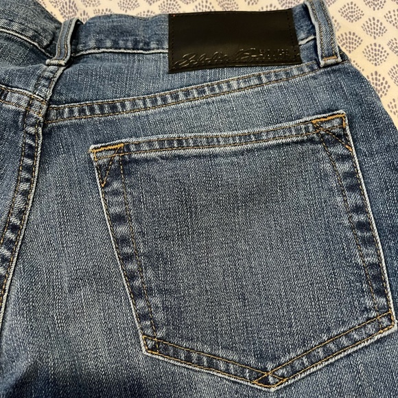Eddie Bauer Classic straight Regular Stretch Denim Jeans NWT - Picture 7 of 8